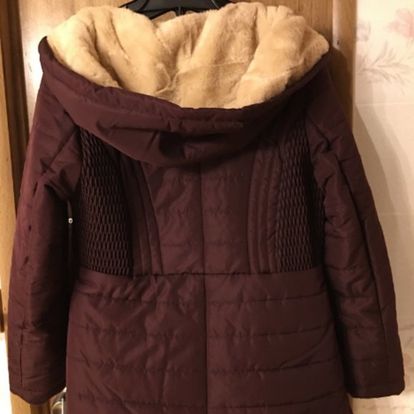 d.e.t.a.i.l.s Sherpa-Lined Convertible Collar Coat - Picture 2 of 9